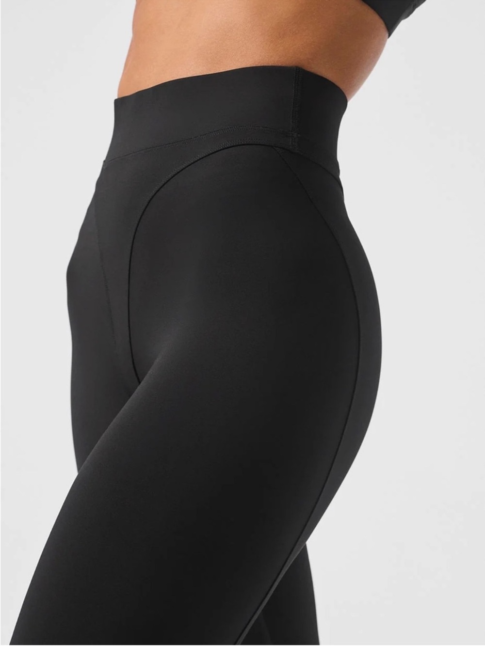 ALO Yoga Sculpting High-Waist Black Leggings